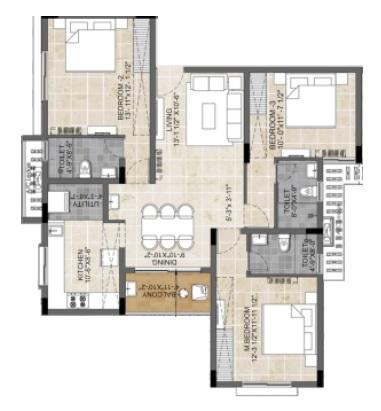 Silversky Lakeside3 - Floor Plan