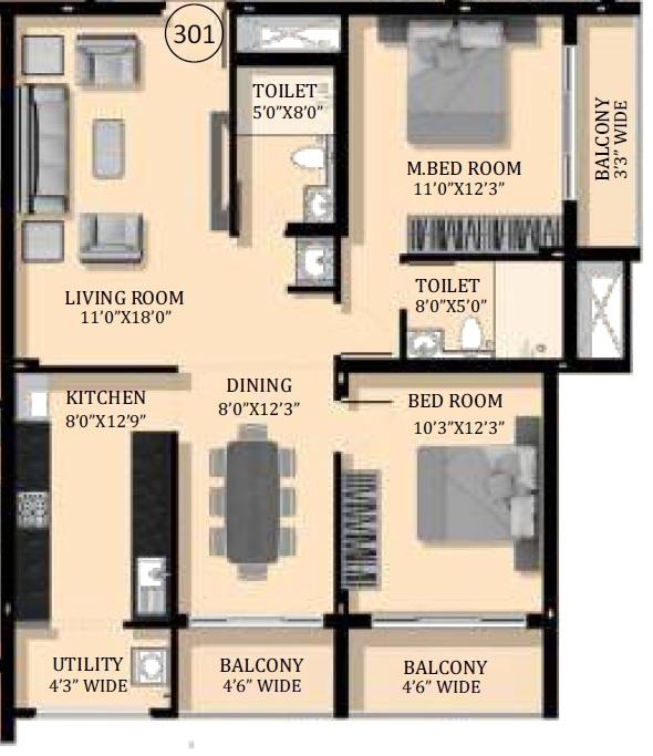Lotus Dev - Floor Plan