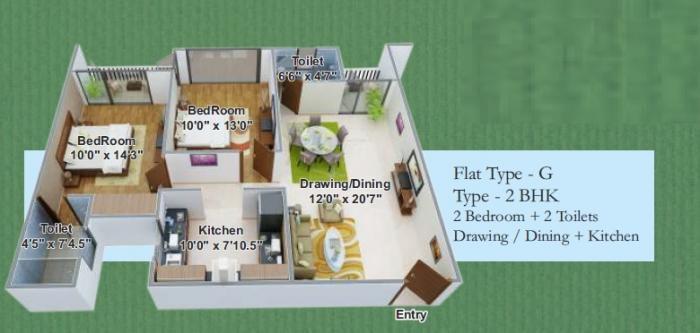 Paras Kunj - Floor Plan
