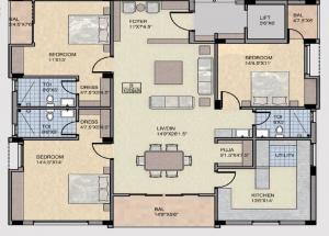 Dhurga Elegance - Floor plan