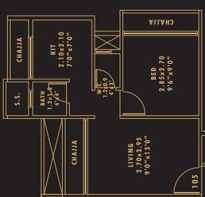 Sambhav Deep Miracle - Floor Plan