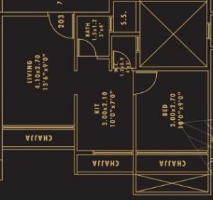 Sambhav Deep Miracle - Floor plan