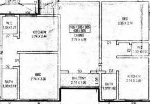 Viraj Park - Floor plan
