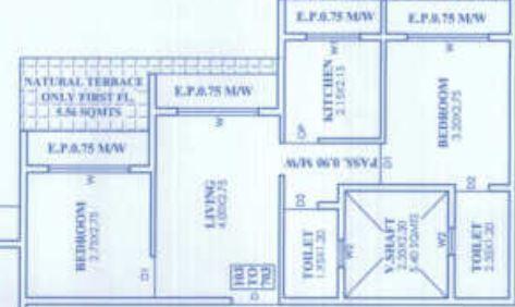 Sai Omkar Square - Floor Plan