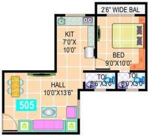 Dharti Park - Floor plan