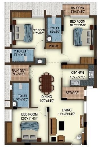 Varna Tapas - Floor Plan