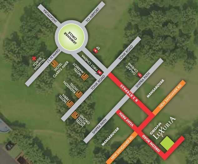 Cedar Luxuria - Locality