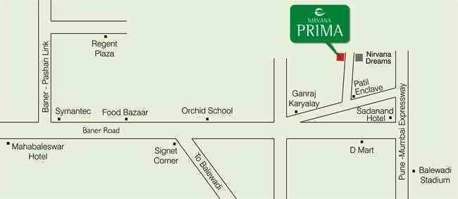 Nirvana Prima - Locality