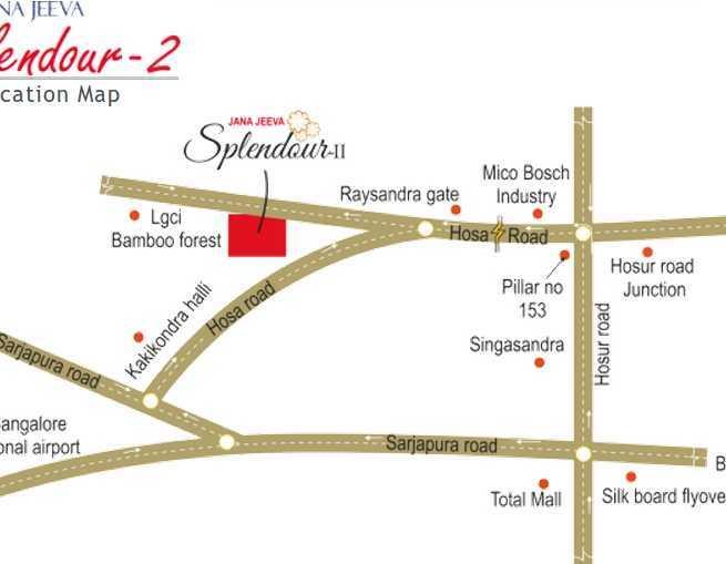 Jana Jeeva Splendour 2 - Locality