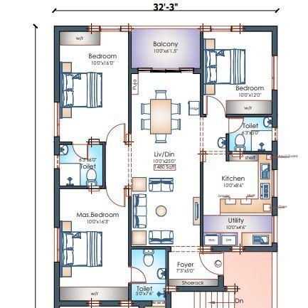 Pushkars Pavilion - Floor Plan