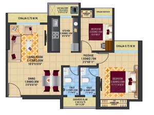 Vihang Evana - Floor plan