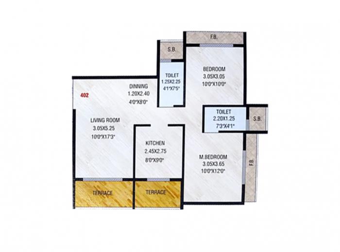Omkar Planet - Floor Plan