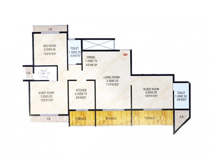 Omkar Planet - Floor Plan