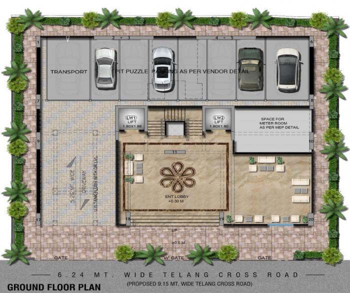 Sidaan Sadhana Building - Master Plan