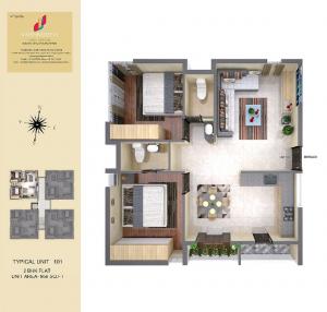 Vaishnodevi Excelsior - Floor plan