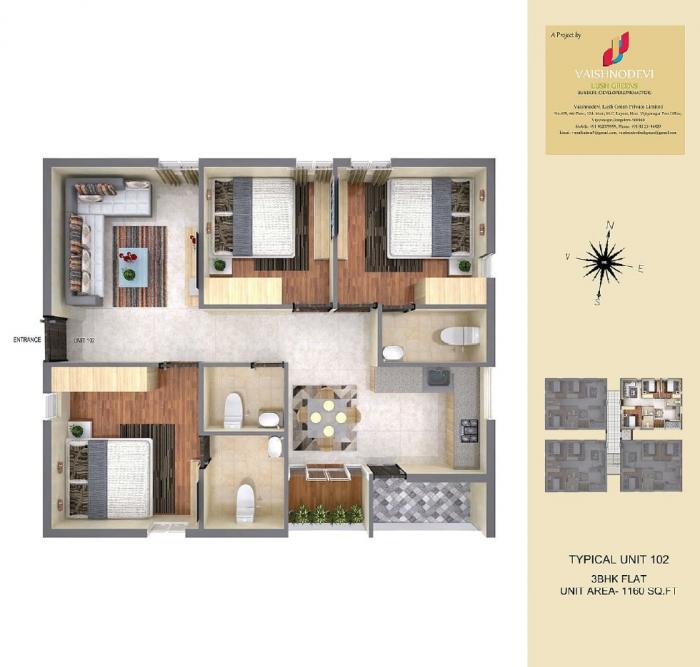 Vaishnodevi Excelsior - Floor Plan
