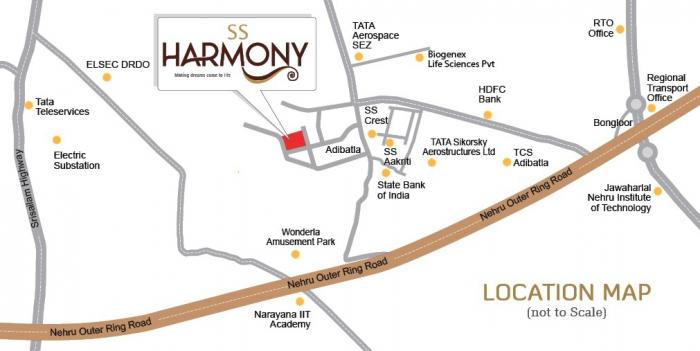 SS Harmony - Locality