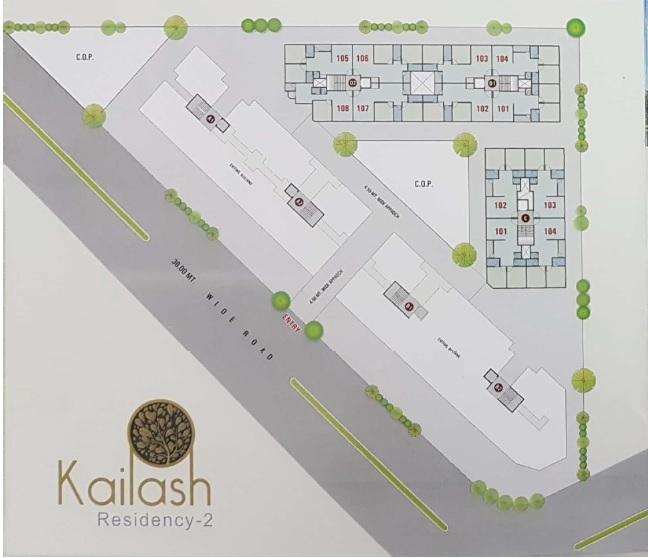 Kailash Residency - Master Plan