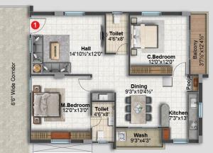 SS Harmony - Floor plan