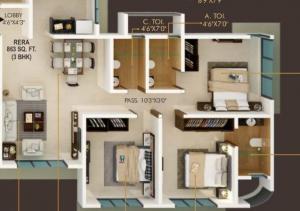 Unique Serenity - Floor plan