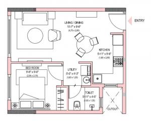 Y @ Whitefield - Floor plan