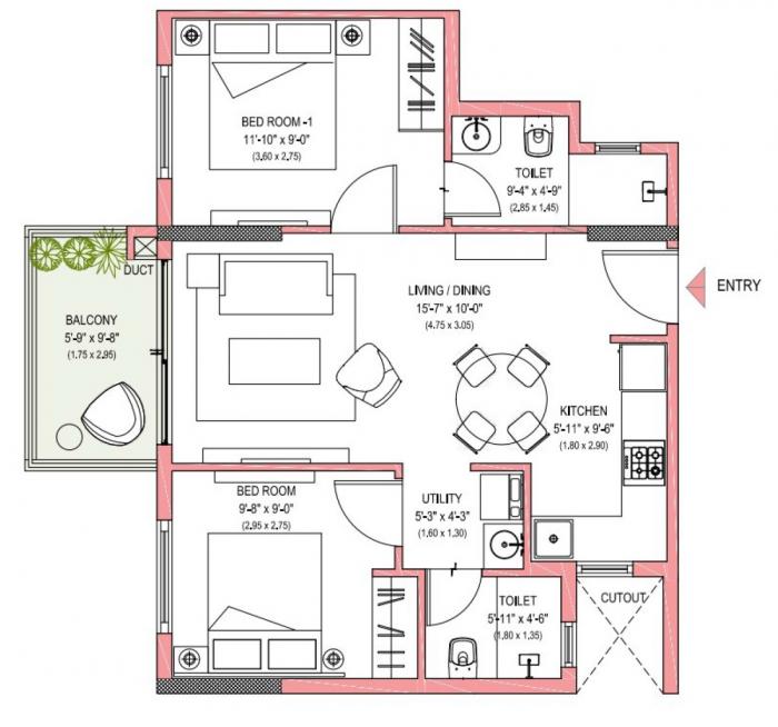 Y @ Whitefield - Floor Plan