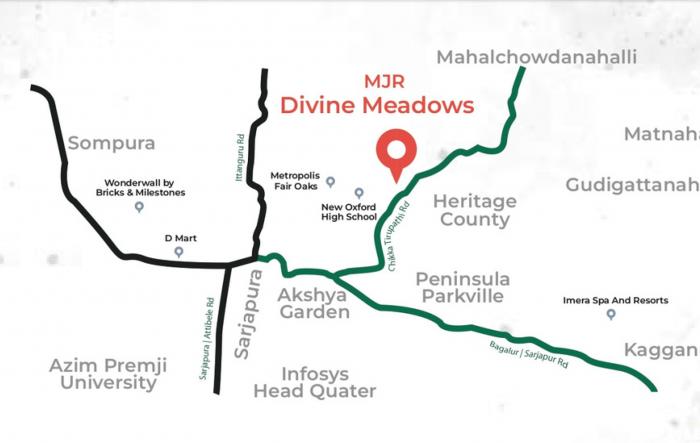 MJR Divine Meadows - Locality