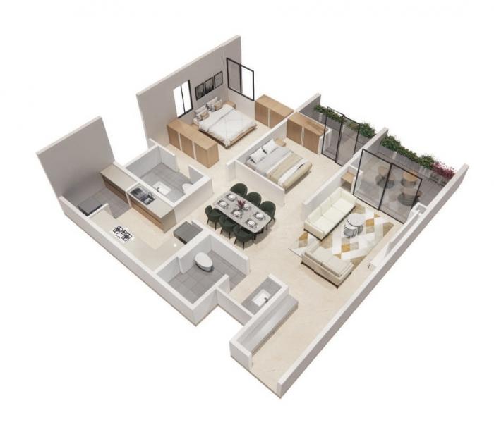 Springseas Windchimes - Floor Plan
