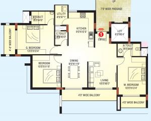 Divine Grace - Floor plan