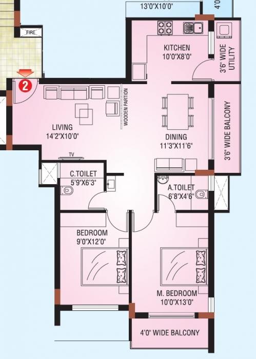 Divine Grace - Floor Plan