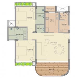 Express Inner Circle Phase 2 - Floor plan