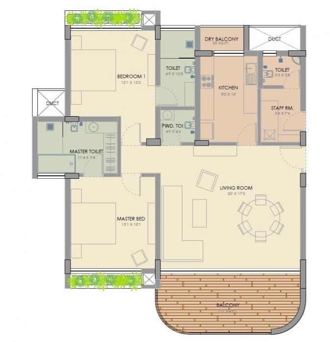 Express Inner Circle Phase 2 - Floor Plan