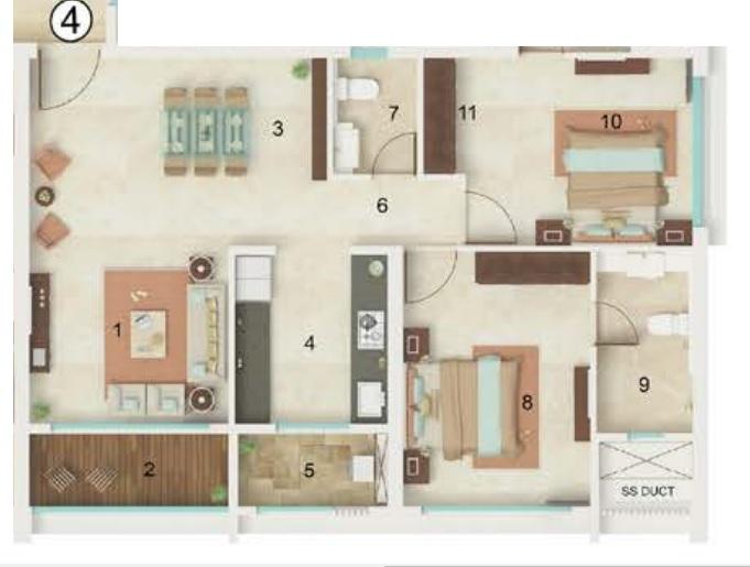 Dynamix Astrum - Floor Plan