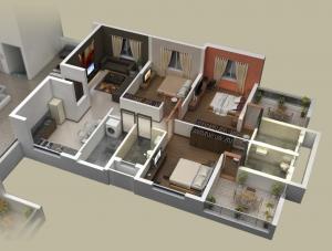 Amrut Sai Jais Ekdant - Floor plan