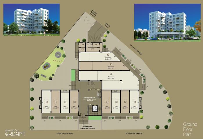 Amrut Sai Jais Ekdant - Master Plan