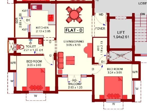 Sree Harmony - Floor Plan