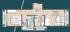 JVM Corner Stone - Floor plan