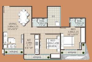 JVM Corner Stone - Floor plan
