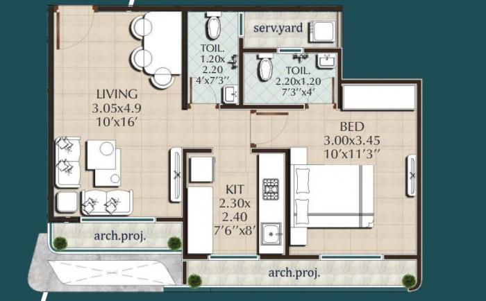 JVM Corner Stone - Floor Plan