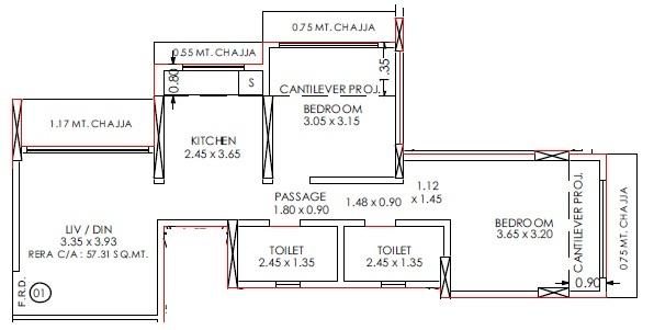 Krish Jariwala Mansion - Floor Plan