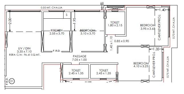 Krish Jariwala Mansion - Floor Plan