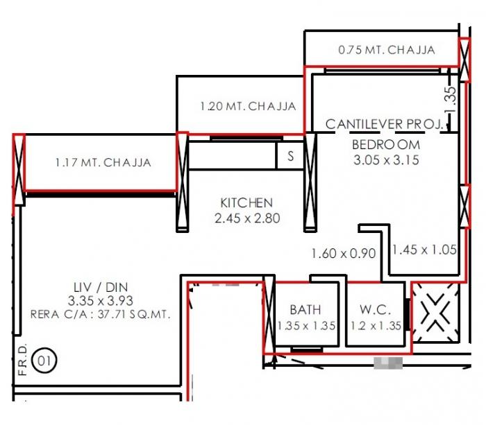 Krish Jariwala Mansion - Floor Plan