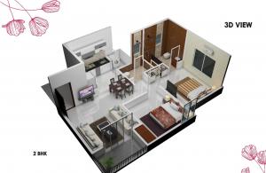 Krishnarama Sai Dwarka - Floor plan