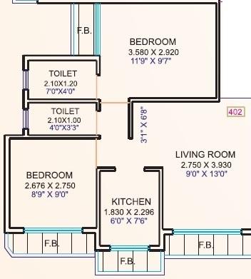 Span Exotica - Floor Plan