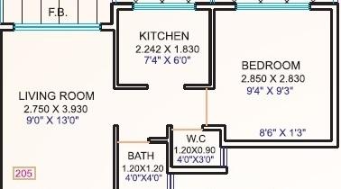Span Exotica - Floor Plan