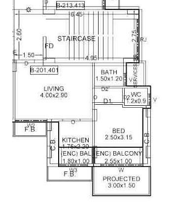 Today Aarohi Complex - Floor Plan
