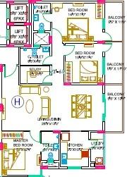 Model Harmony - Floor plan