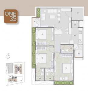 One 35 - Floor plan