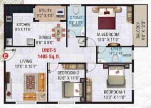 MRG Bliss - Floor plan