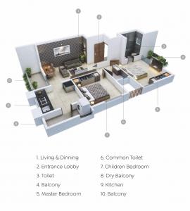 Aarna Hills - Floor plan
